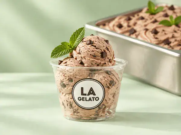 Gelato mint cokelat