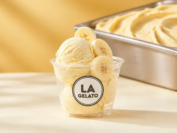 Gelato pisang (banana)