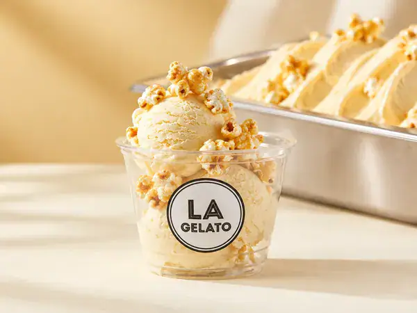 Gelato popcorn