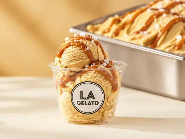 Gelato salted caramel