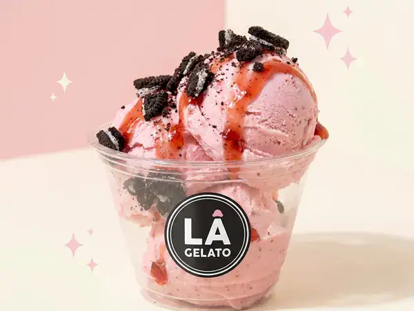 Cup Strawberry Cheesecake