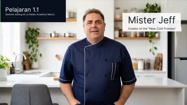 Gelato Basics Course: online + 3 sachets