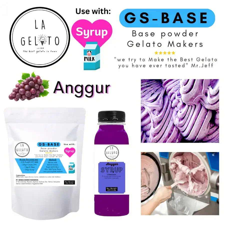 GS-BASE dengan sirup anggur