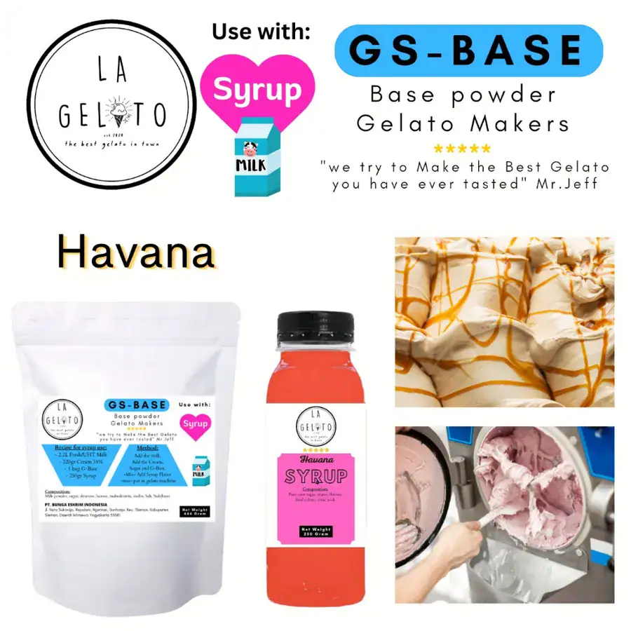 GS-BASE dengan sirup havana