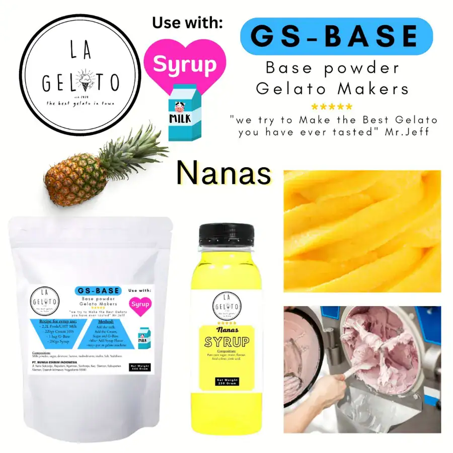 GS-BASE dengan sirup nanas
