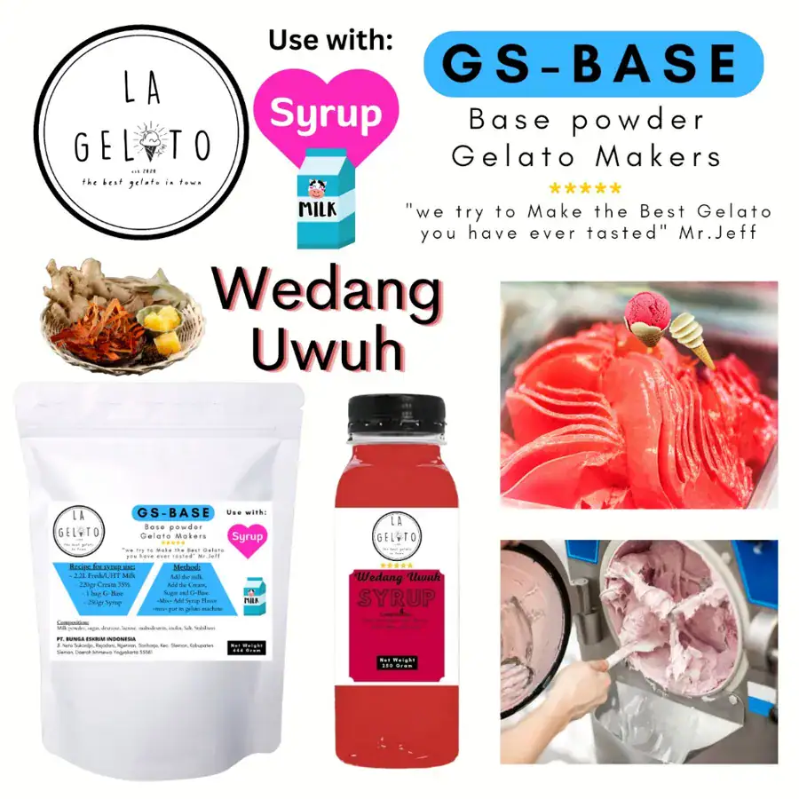 GS-BASE dengan sirup wedang uwuh