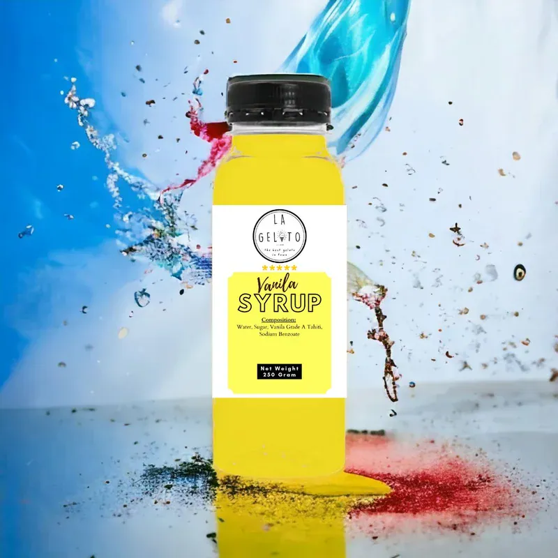 Botol sirup vanila La Gelato
